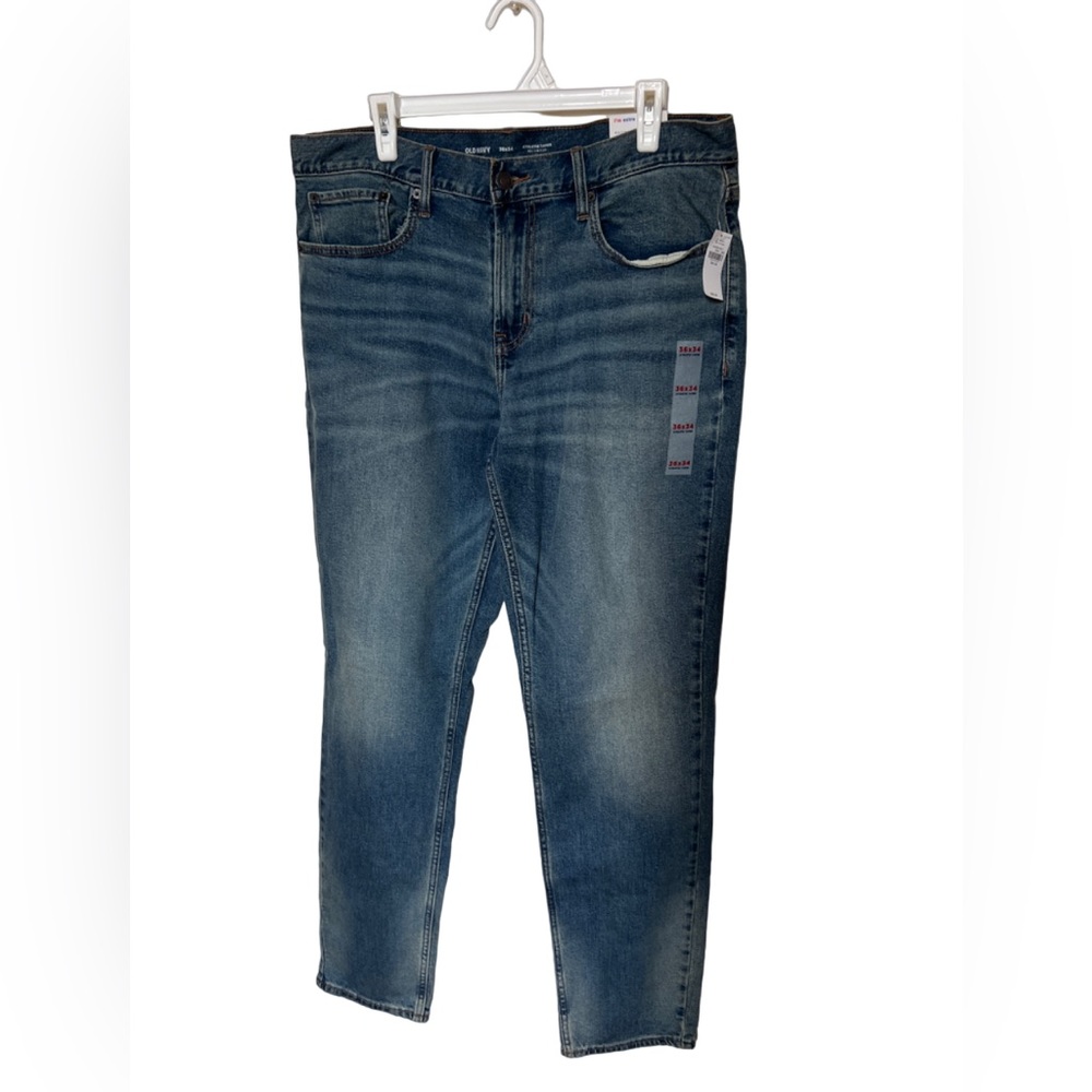 NWT Old Navy Men’s Athletic Taper Jeans 36x34